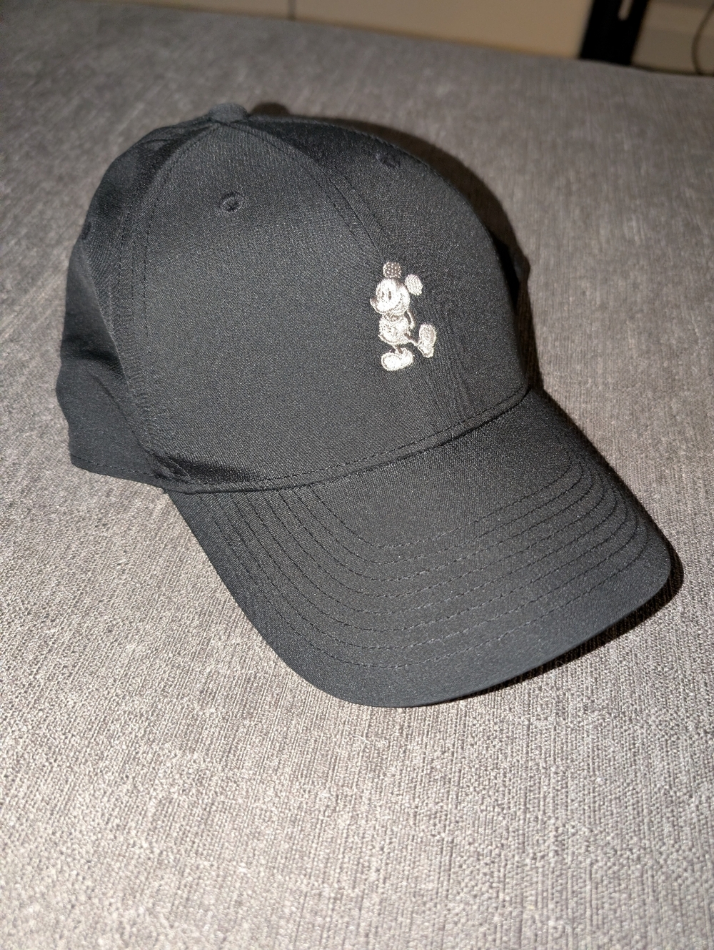 Nike Black Hat with Mickey Mouse Logo